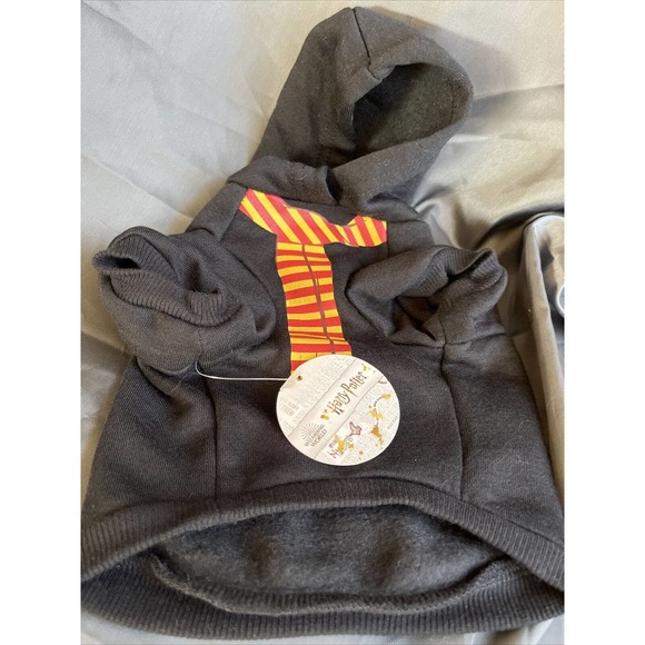 NEW Wizarding World Harry Potter Gryffindor Pet Dog Puppy Hoodie Size Small S - Picture 6 of 8